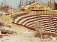 11th ACR Mortar Inventory.  Early 1970. Two A Battery 8" Guns were located to 11thACR FSB. Reed says this photo is special to him since the 11th ACR was A Battery's security from "the bad guys". RMcDonald Photo